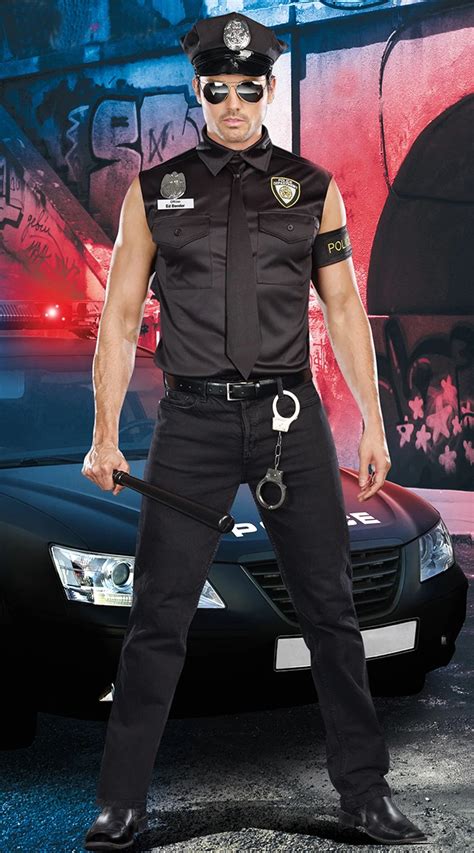 cop halloween costumes for guys|More.